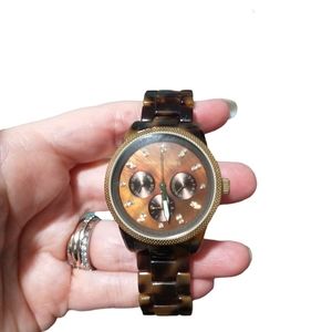 Michael Kors Tortoise Watch